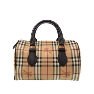 Burberry Check Boston Bag Handbag